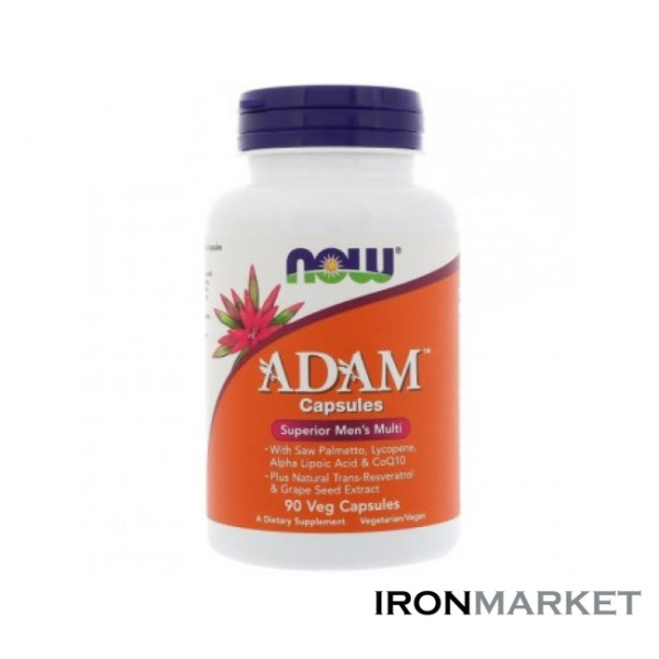 ADAM Superrior Men's Multi Now Foods (90 VEG капсул)