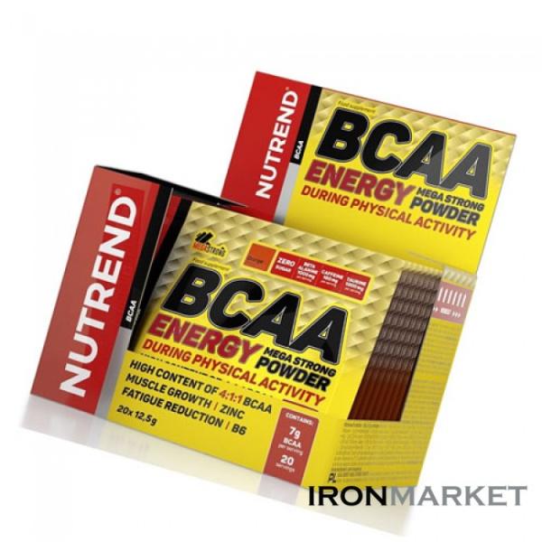 BCAA Energy Mega Strong Powder 20x12,5 грамм Nutrend
