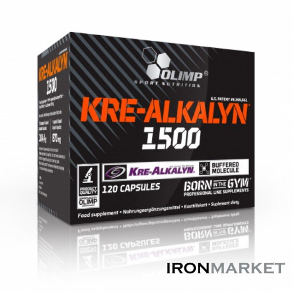 Kre-Alkalyn 1500 120 капсул Olimp Sport Nutrition