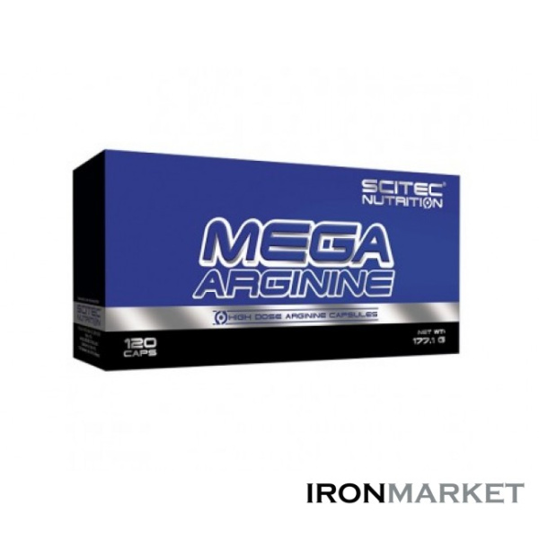 Mega Arginine Scitec Nutrition (120 капсул)