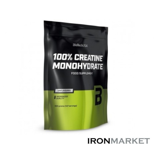 100% Creatine Monohydrate BioTech USA (500 грамм)