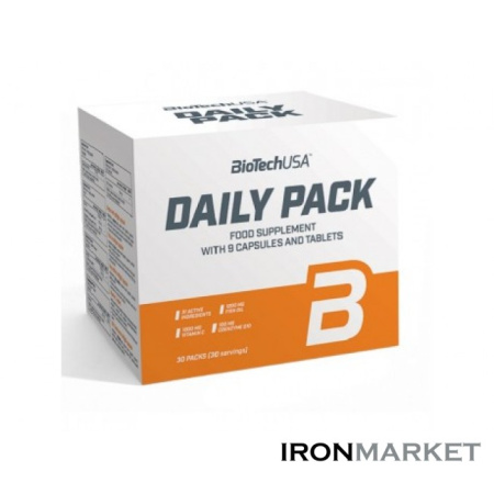 Витаминный комплекс DAILY PACK BioTech USA (30 пакетов)