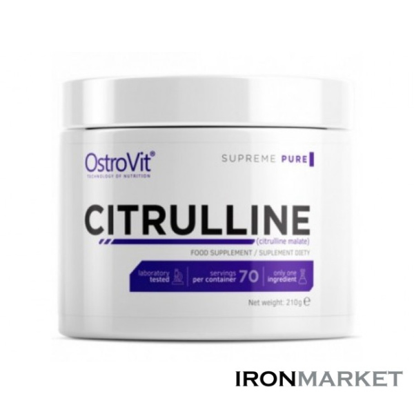 Цитрулин CITRULLINE OSTROVIT (210 грамм)