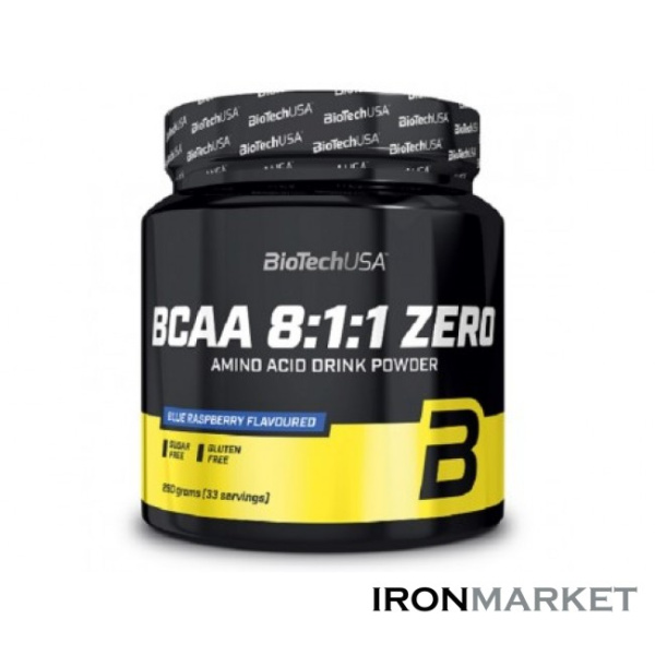 BCAA 8:1:1 ZERO Bio Tech USA (250 грамм)
