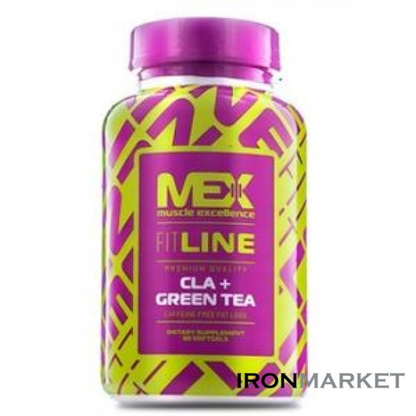 CLA + Green Tea 90 капсул MEX Nutrition