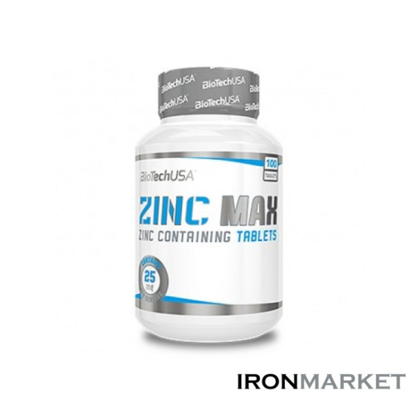 ZINC MAX BioTech USA (100 таблеток)