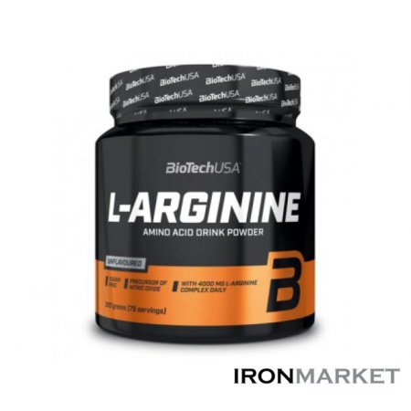 L-ARGININE DRINK POWDER BioTech USA (300 грамм)
