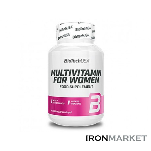 Витамины Multivitamin for Women BioTech USA (60 таблеток)