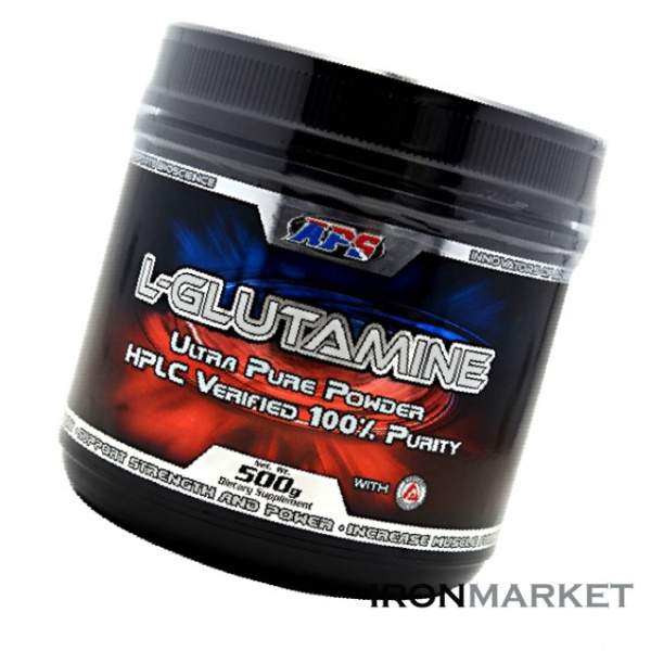 APS L-Glutamine 500 грамм