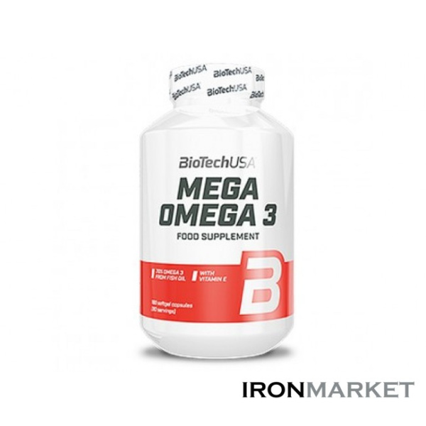 MEGA OMEGA 3 BioTech USA (90 капсул)