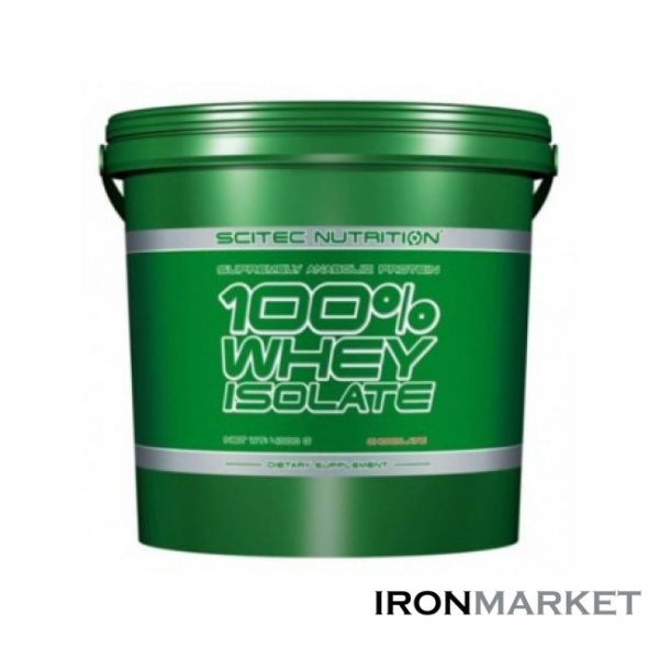 100% WHEY ISOLATE Scitec Nutrition 4кг