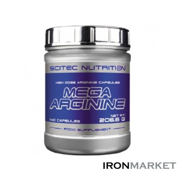 Mega Arginine Scitec Nutrition (140 капсул)