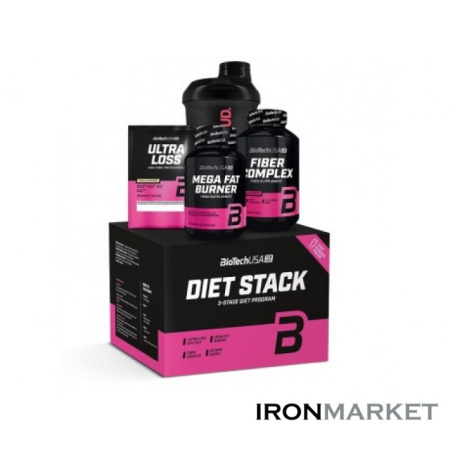 Комплекс для похудения DIET STACK BioTech USA