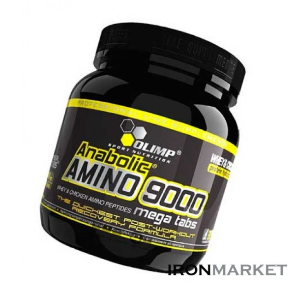 Anabolic Amino 9000 mega tabs Olimp 300 таблеток