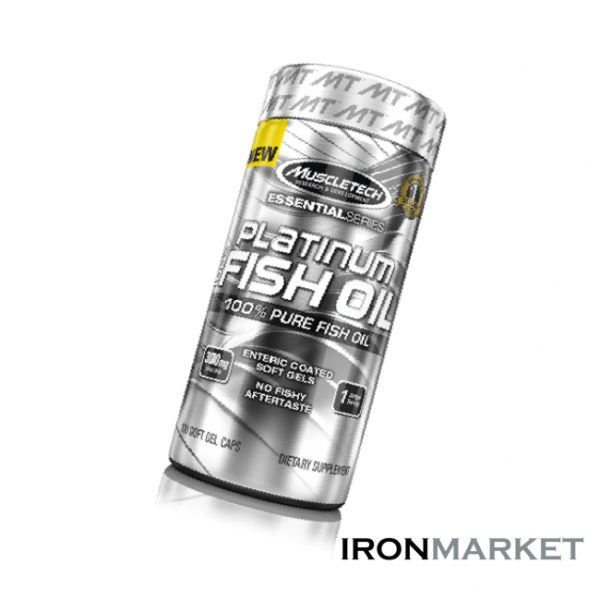 Muscletech Platinum 100% Fish Oil 100 капсул