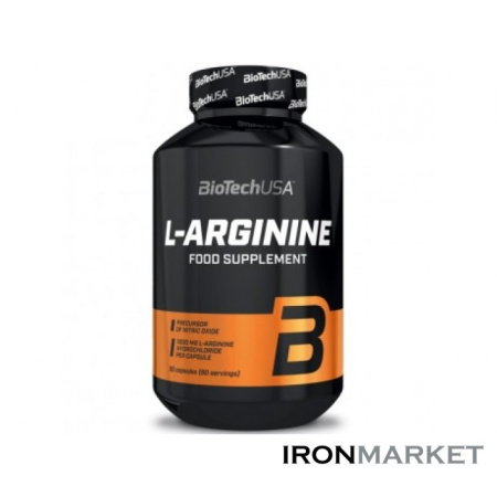 L-ARGININE BioTech USA (90 капсул)
