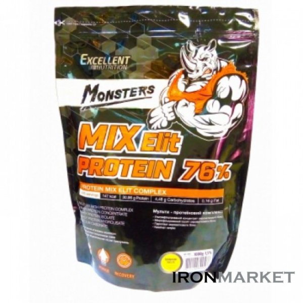 Mix Elit Protein 76% 1000 грамм Monsters