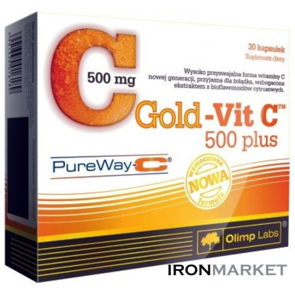 Olimp Gold-Vit C 500 Plus 30 капсул