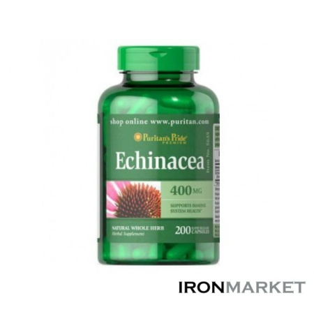 Echinacea 400 мг Puritan's Pride (200 капсул)