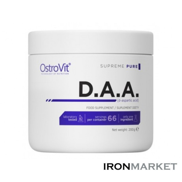 Д Аспарагиновая кислота DAA Ostrovit (200 грамм)