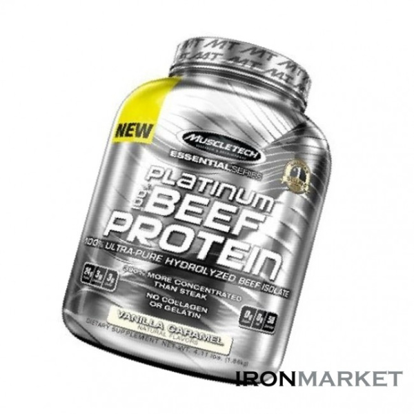 Muscletech Platinum 100% Beef Protein 1.8 кг