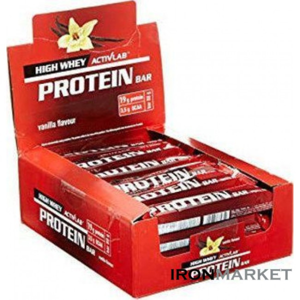 High Whey Protein Bar 80 грамм 24 шт ActivLab