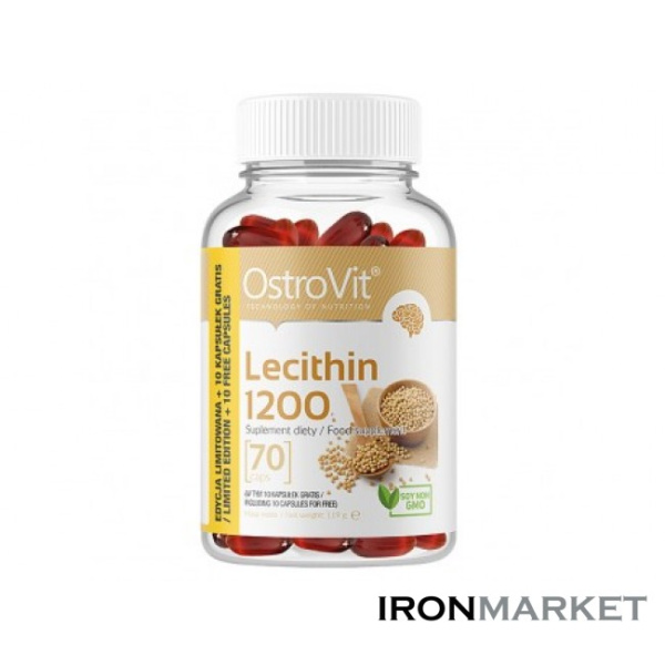 Lecitin 1200 Ostrovit (70 капсул)