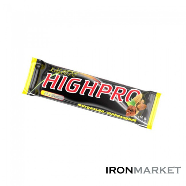 Батончик белковый High Pro 60 грамм 12 шт Ванситон