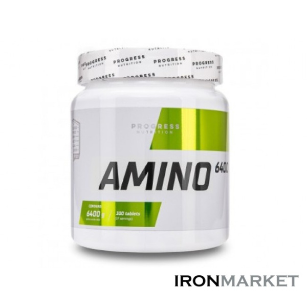 Комплексные Amino 6400 Progress Nutrition (300 таблеток)