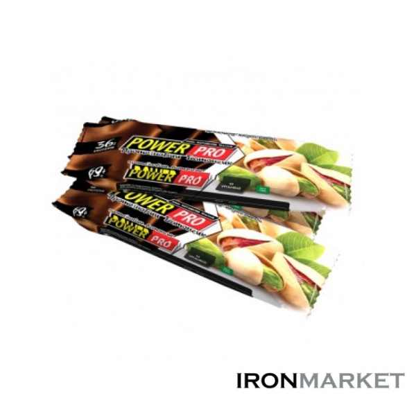 Батончик протеиновый 36% фисташковое пралине 60 грамм