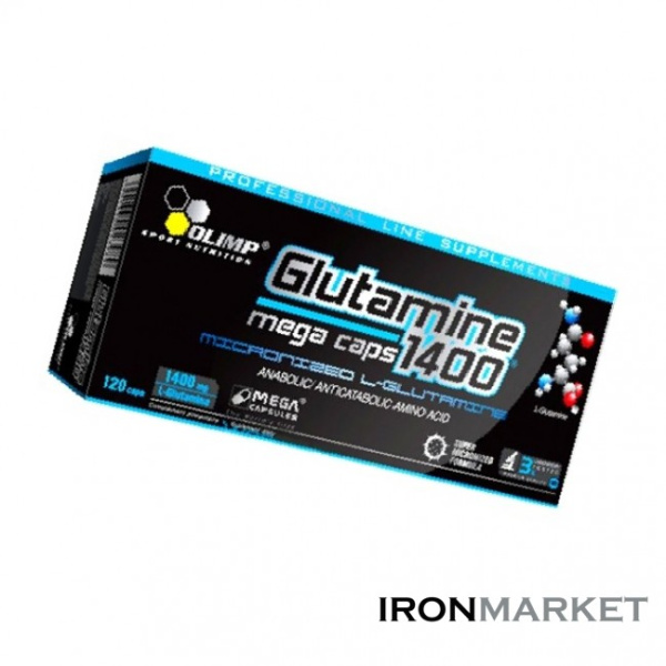 Olimp Glutamine 1400 Mega Caps 120 капсул