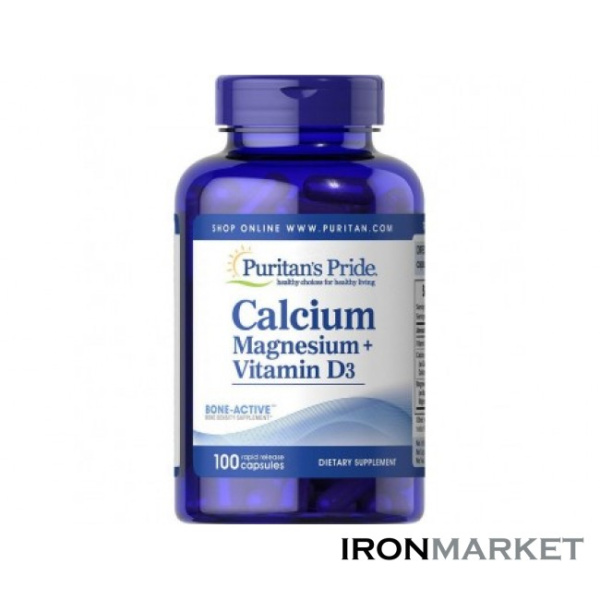 Calcium Magnesium with vitamin D (100 капсул)
