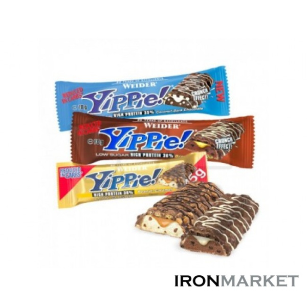 Протеиновый батончик Yippie Weider (70 грамм)