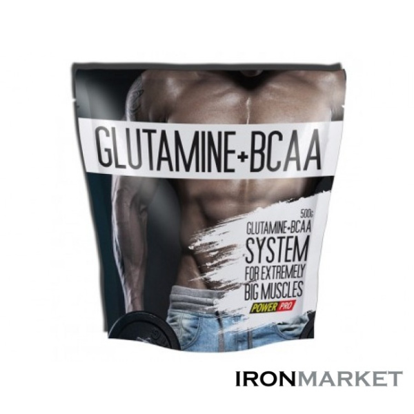 Глютамин + ВСАА POWER PRO (500 грамм)