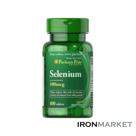 Selenium 100 мкг Puritan Pride (100 таблеток)