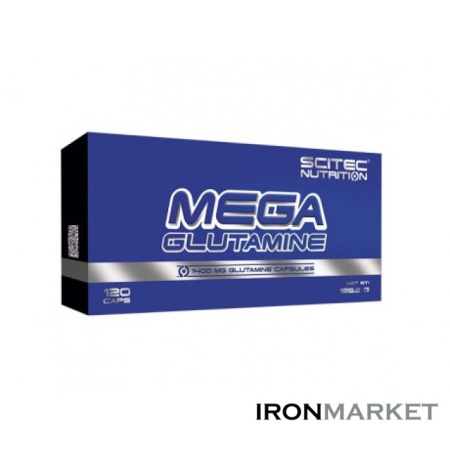 Mega Glutamin Scitec Nutrition (120 капсул)