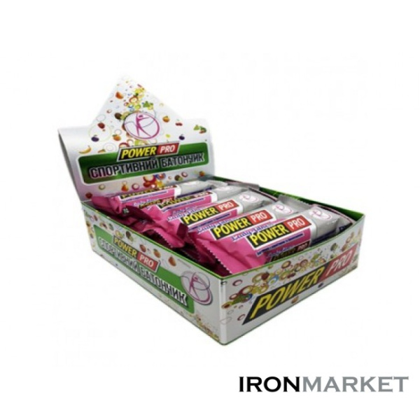 Батончики Power Pro LADY FITNESS Карнитин и Бромелайн 50 грамм (20 шт)