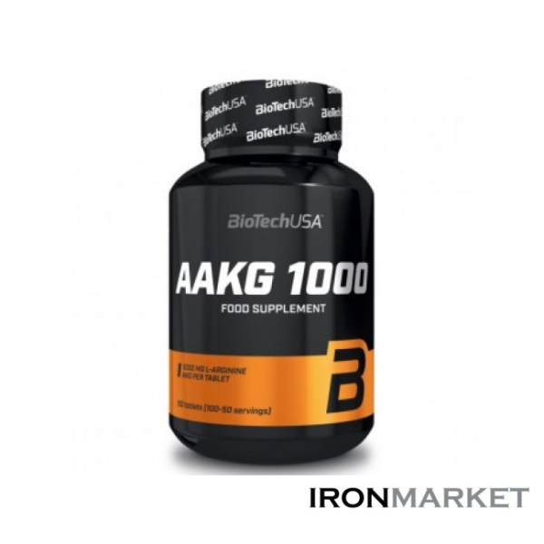 AAKG 1000 BioTech USA (100 таблеток)