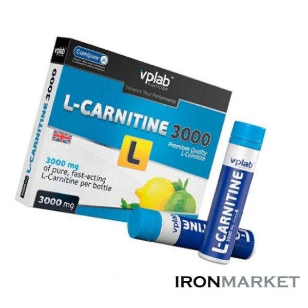 VPLab L-Carnitine 3000 7 ампул/уп