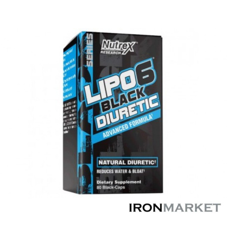 LIPO 6 BLACK DIURETIC (80 капсул)