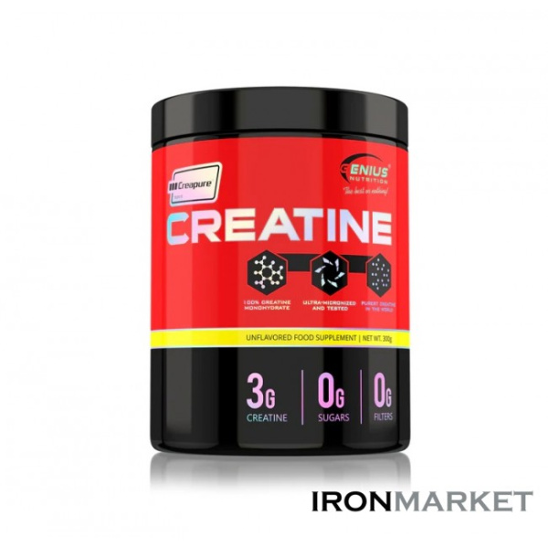 Genius Nutrition Креатин Creapure 300 грамм