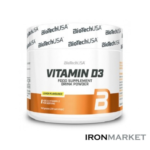 Vitamin D3 Лимон BioTech USA (150 грамм)