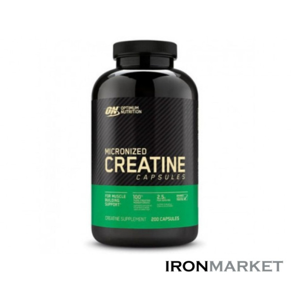 Micronized Creatine Optimum Nutrition (200 капсул)