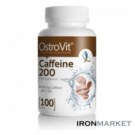 Кофеин OSTROVIT 200 (100 таблеток)