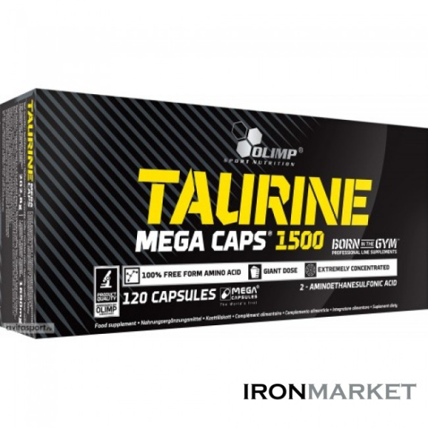 Olimp Taurine Mega Caps 120 капсул