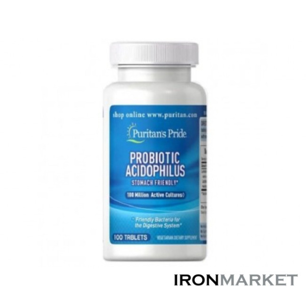 Probiotic Acidophilus Puritan's Pride (100 капсул)