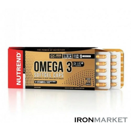 Omega 3 Softgel Caps 120 капсул Nutrend