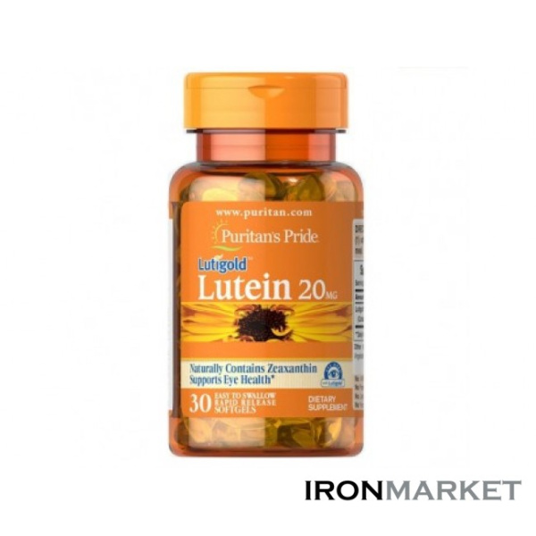 Lutein 20мг with Zeaxanthin (30 капсул)
