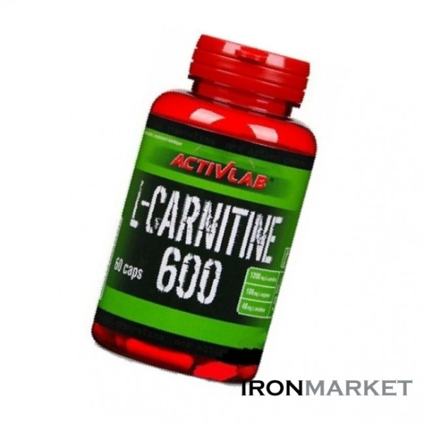ActivLab L-Carnitine 600 with L-ornitine and L-arginine 60 капсул
