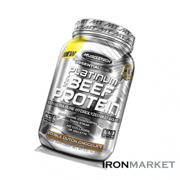 Muscletech Platinum 100% Beef Protein 900 грамм